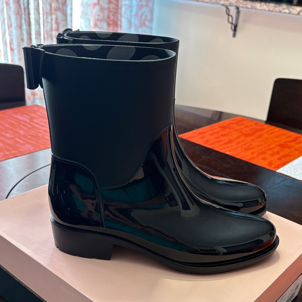 Kate Spade Black Winter & Rain Boots - Picture 2 of 4